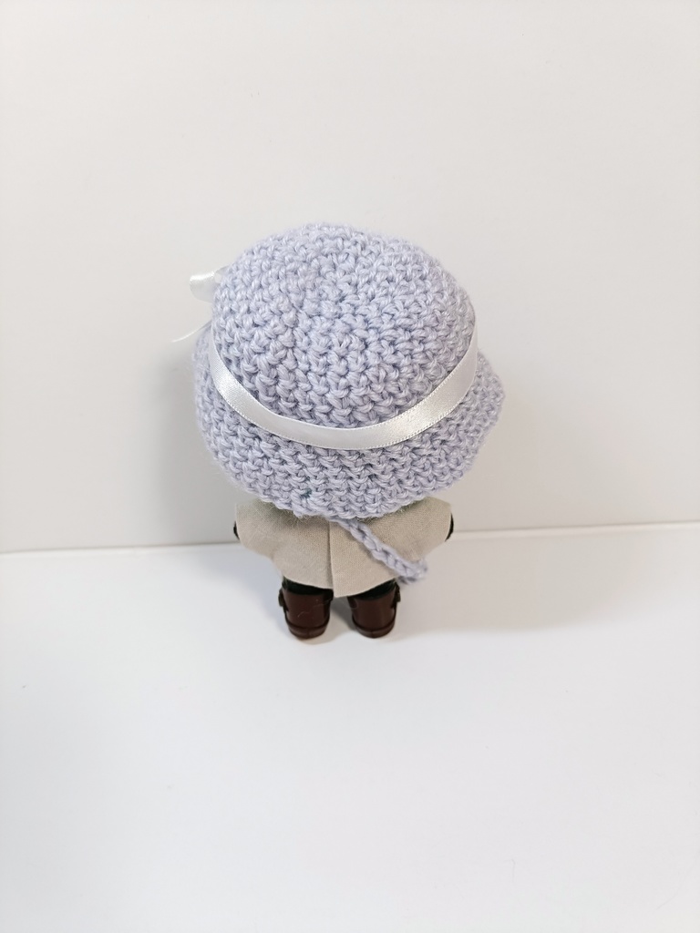 ぬい服10cm パステルマリンハット&バッグセット