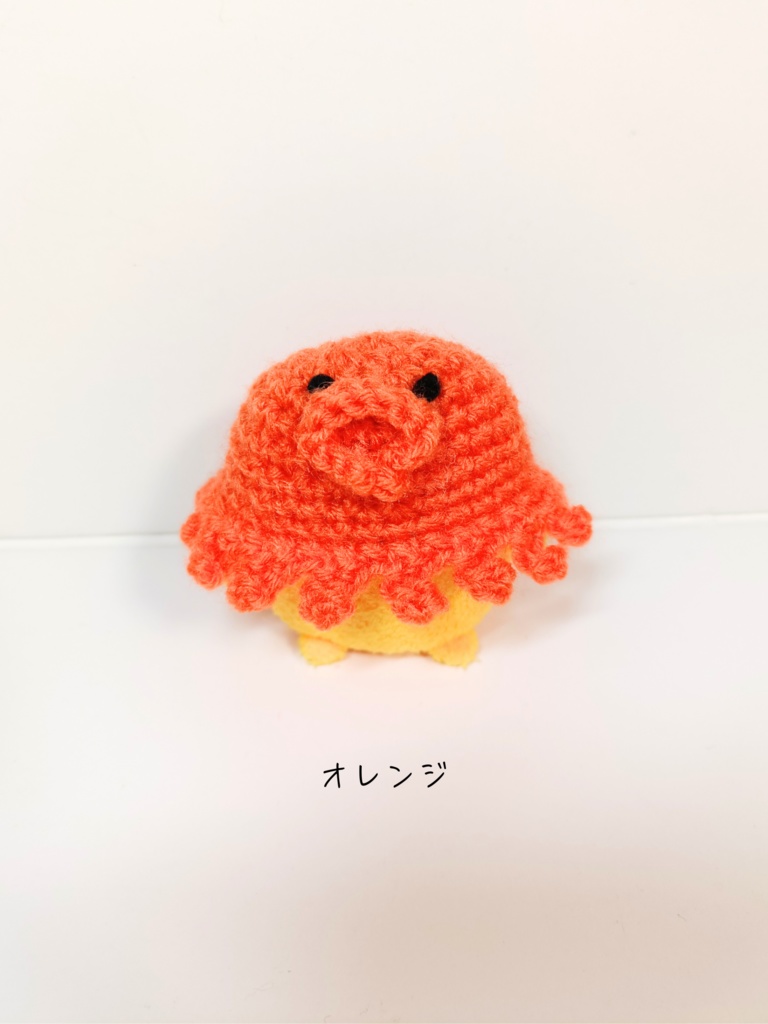 ぬい服10cm タコ帽子