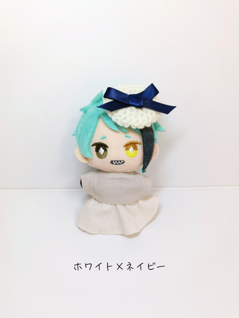 ぬい服10cm サテンリボンチビベレー