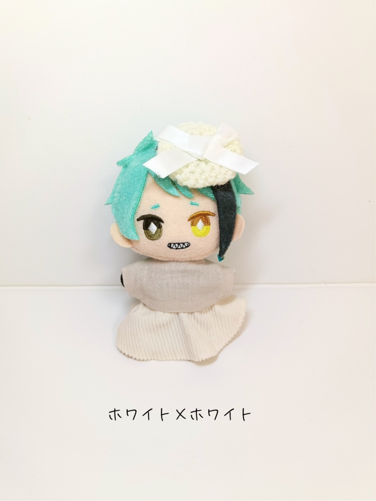 ぬい服10cm サテンリボンチビベレー