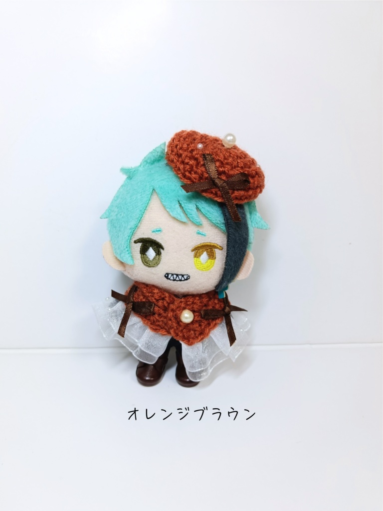 10cmぬい服 サテンパールケープ&チビベレーセット