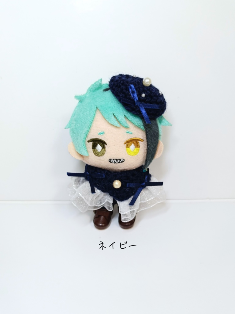 10cmぬい服 サテンパールケープ&チビベレーセット