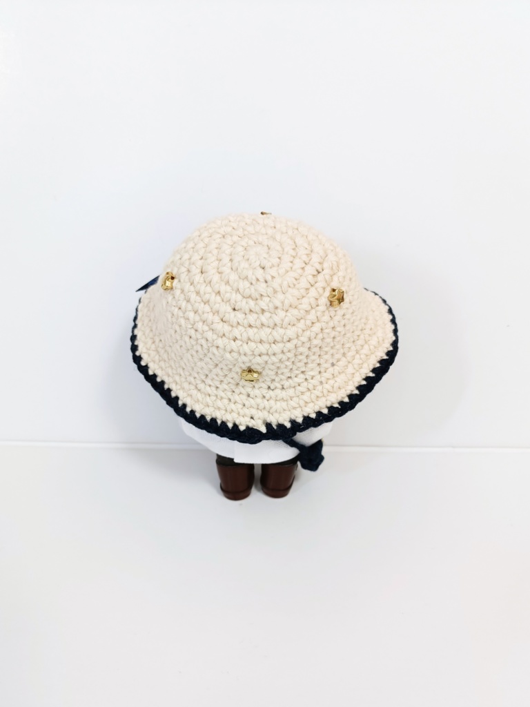 ぬい服10cm キラキラ夏の大三角セット(ハット&トップス&バッグ)