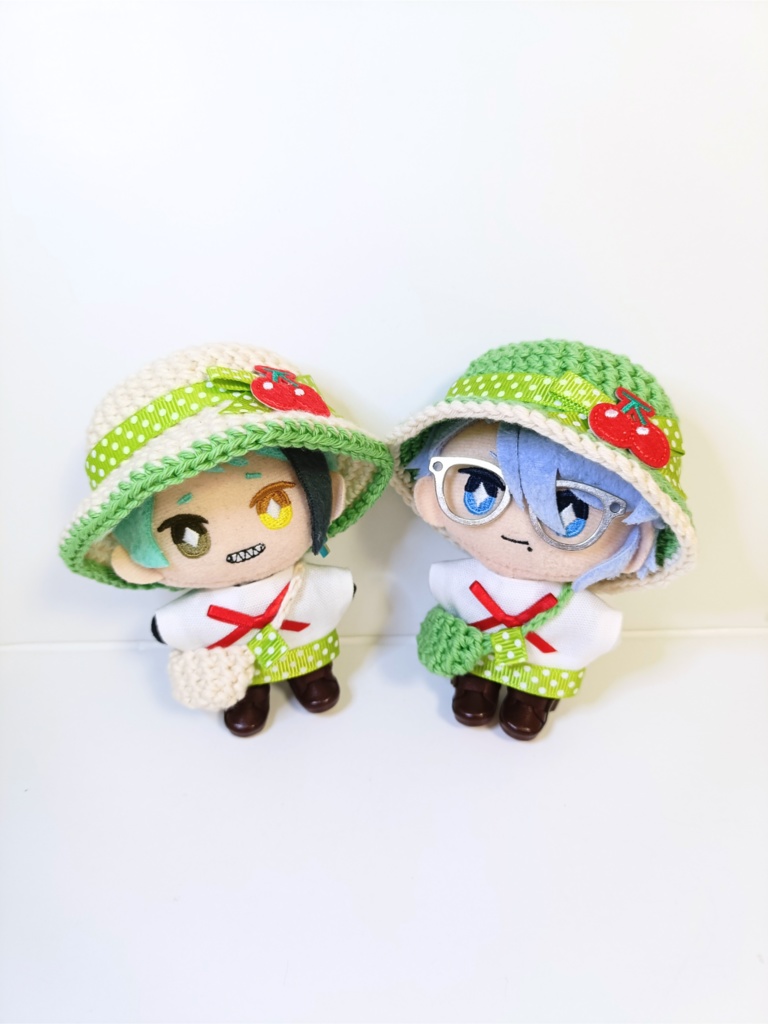 ぬい服10cm メロンソーダセット2025(ハット&トップス&バッグ)