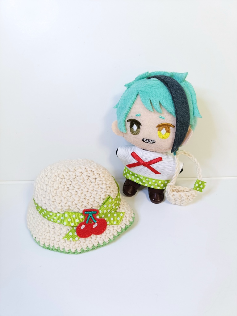 ぬい服10cm メロンソーダセット2025(ハット&トップス&バッグ)
