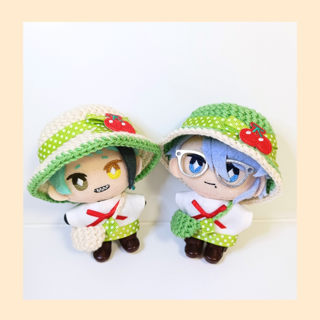 ぬい服10cm メロンソーダセット2025（ハット＆トップス＆バッグ）