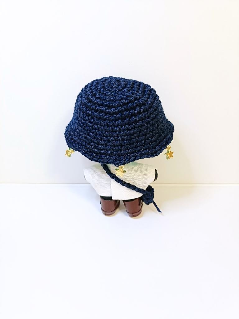 ぬい服10cm ぶらさがりスターセット(ハット&トップス&バッグ)