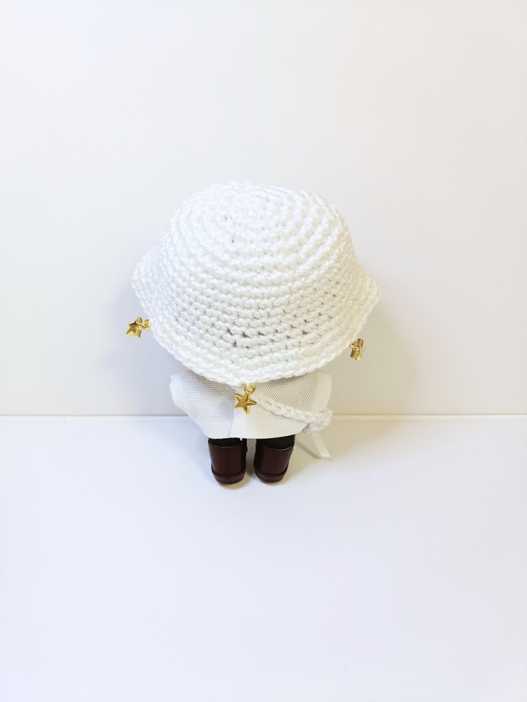 ぬい服10cm ぶらさがりスターセット(ハット&トップス&バッグ)