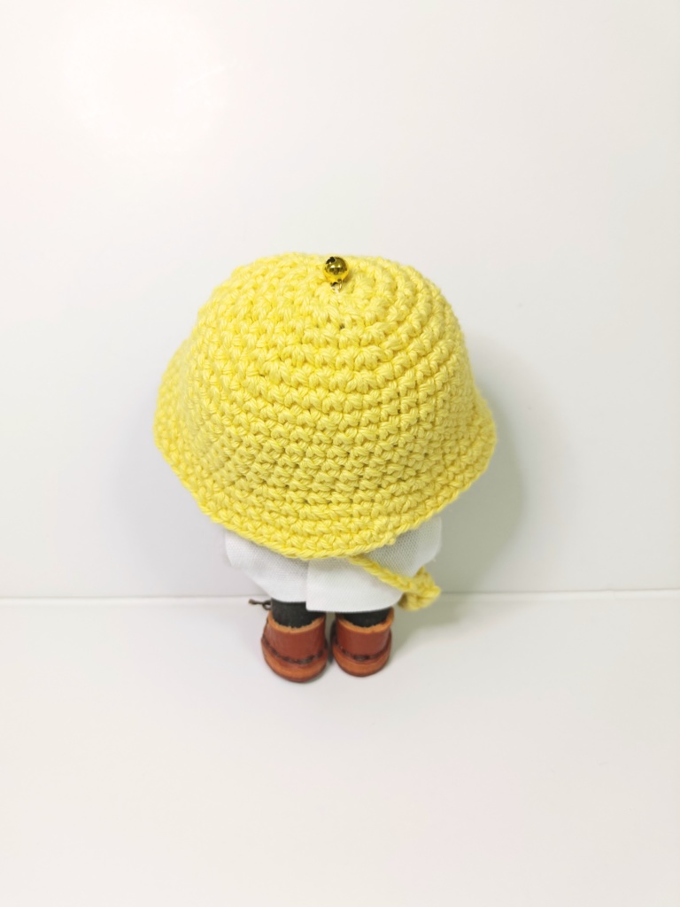 ぬい服10cm ちりりん!カラフル三兄弟セット(ハット&トップス&バッグ)