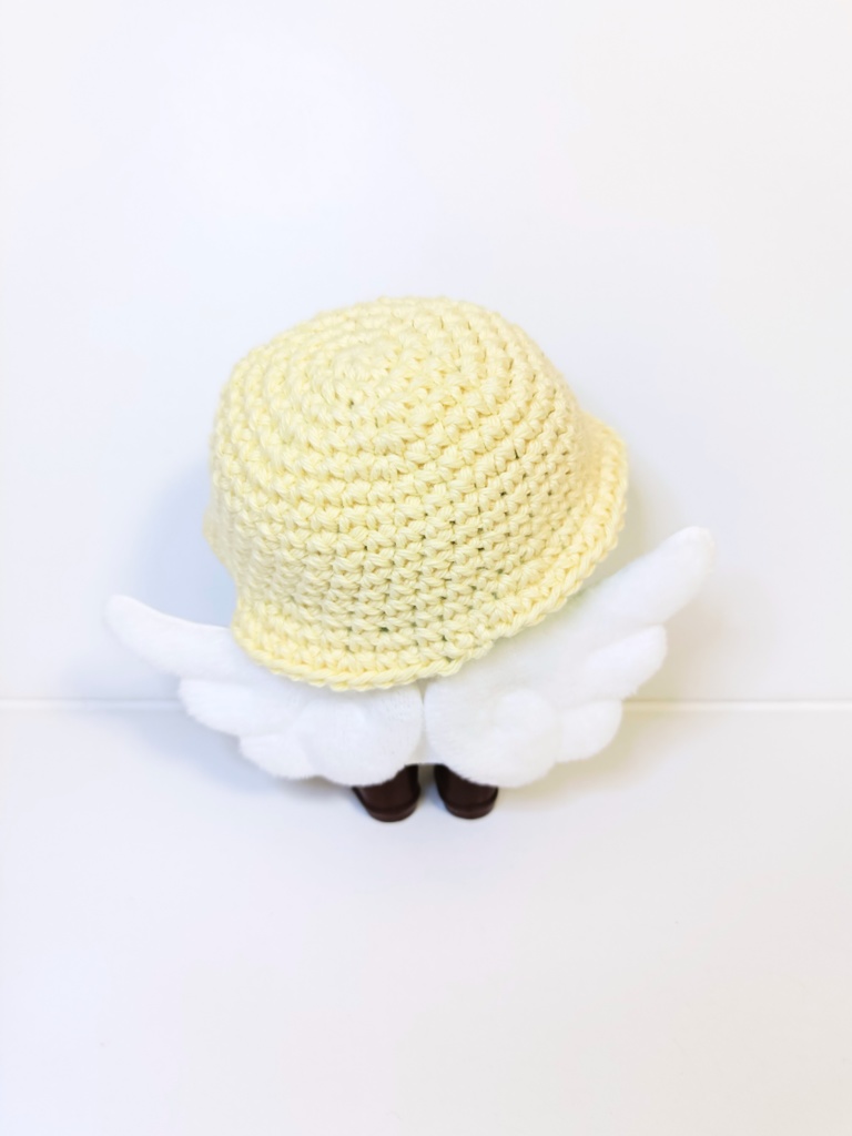 ぬい服10cm 天使&だ天使セット(ハット&トップス)