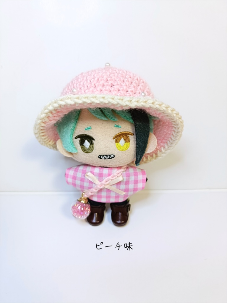 ぬい服10cm キラキラ!キャンディーセット(ハット&トップス&ポシェット)