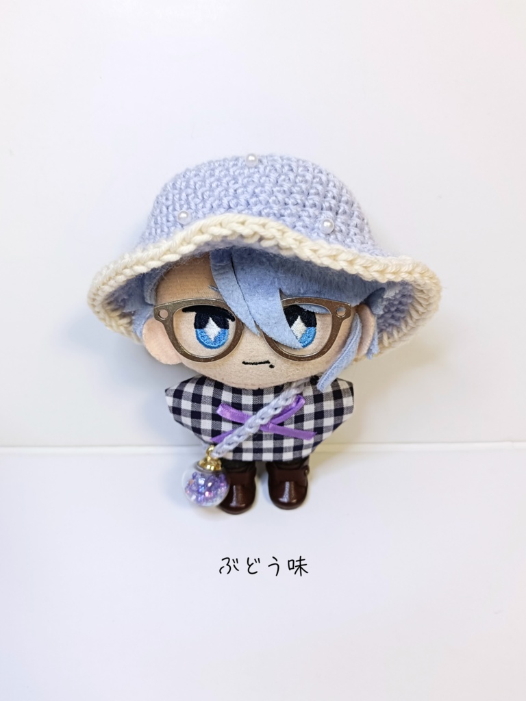 ぬい服10cm キラキラ!キャンディーセット(ハット&トップス&ポシェット)