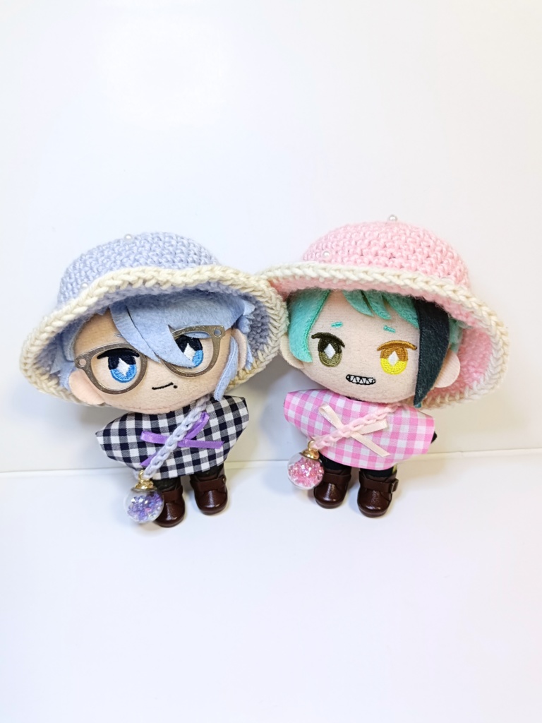 ぬい服10cm キラキラ!キャンディーセット(ハット&トップス&ポシェット)