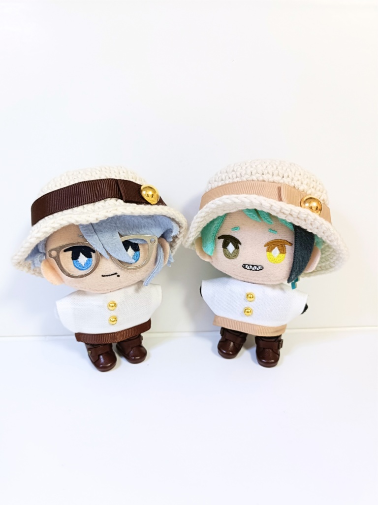 ぬい服10cm グログランリボンセット(ハット&トップス)