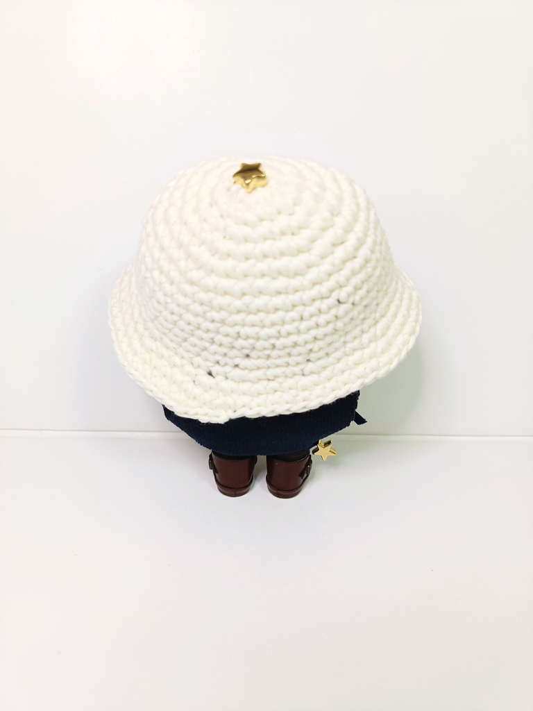 ぬい服10cm ゴージャス!エトワールセット(ハット&トップス&ジャケット&ポシェット)