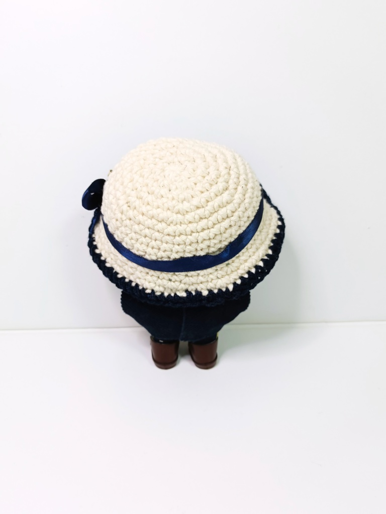 ぬい服10cm シンプルエトワールセット(ハット&トップス)