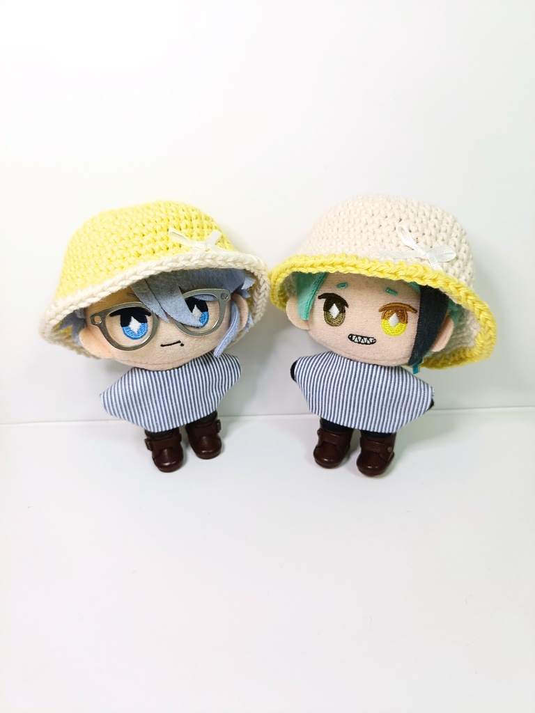 ぬい服10cm バイカラービタミンハット