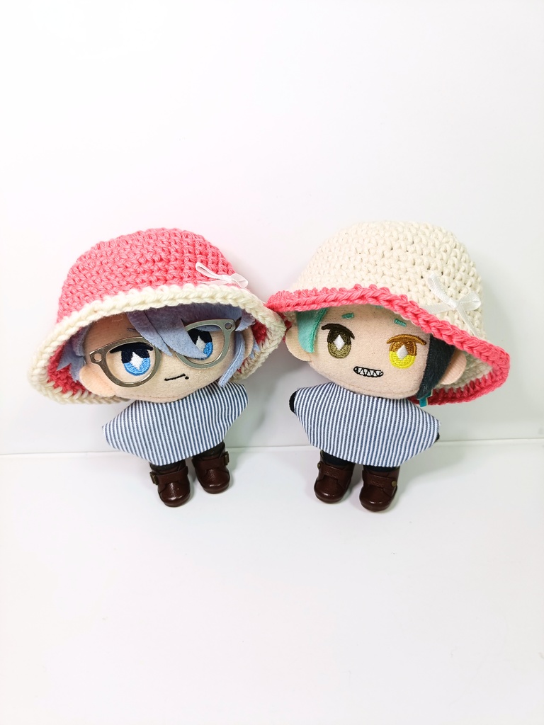 ぬい服10cm バイカラービタミンハット