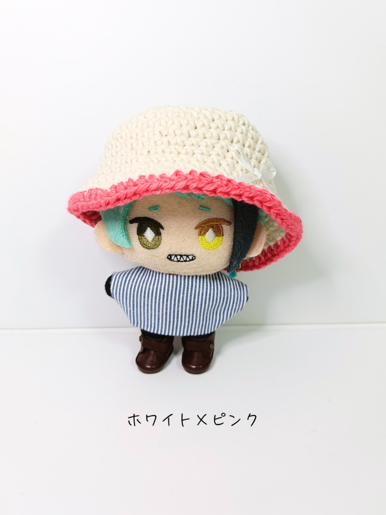 ぬい服10cm バイカラービタミンハット