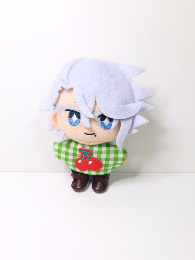 ぬい服10cm シンプルメロンソーダセット(ベレー&トップス)