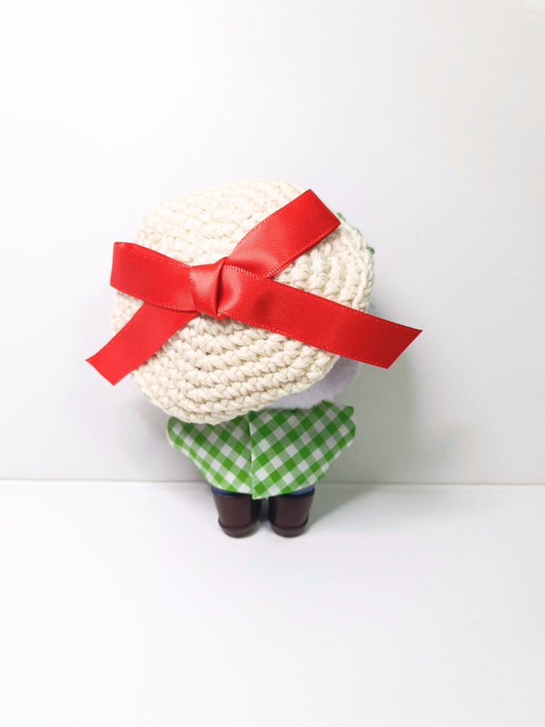 ぬい服10cm シンプルメロンソーダセット(ベレー&トップス)