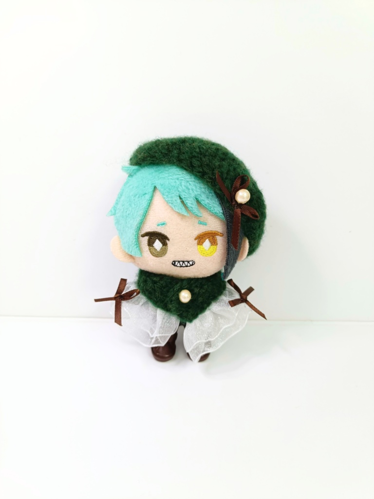 10cmぬい服 フォレストケープ&ベレーセット