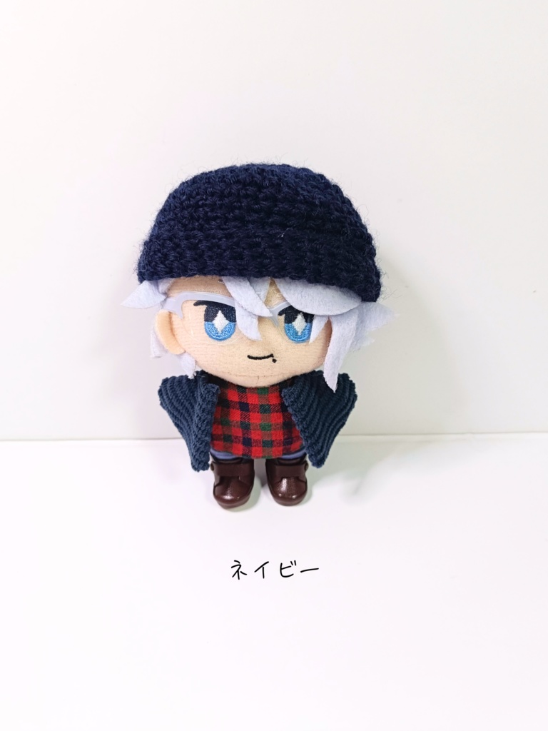 10cmぬい服 ニット帽&チェックコーデセット~part2~