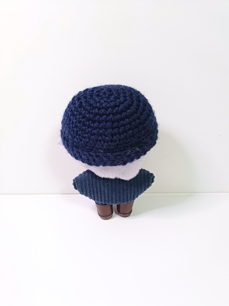 10cmぬい服 ニット帽&チェックコーデセット~part2~