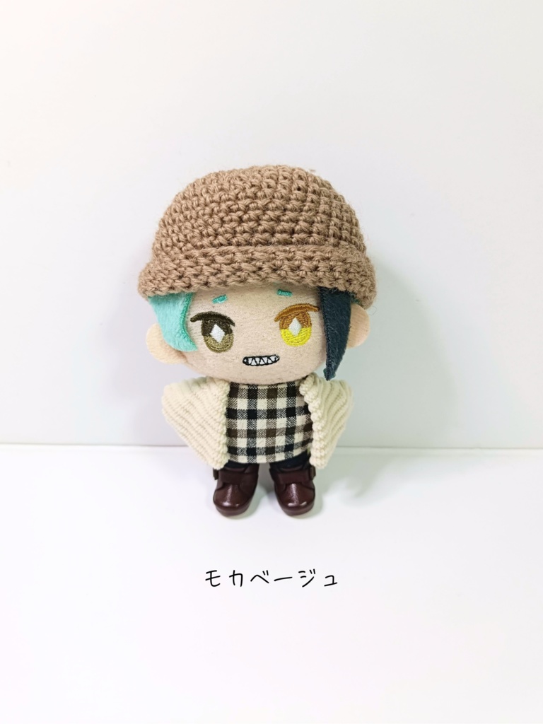 10cmぬい服 ニット帽&チェックコーデセット~part2~