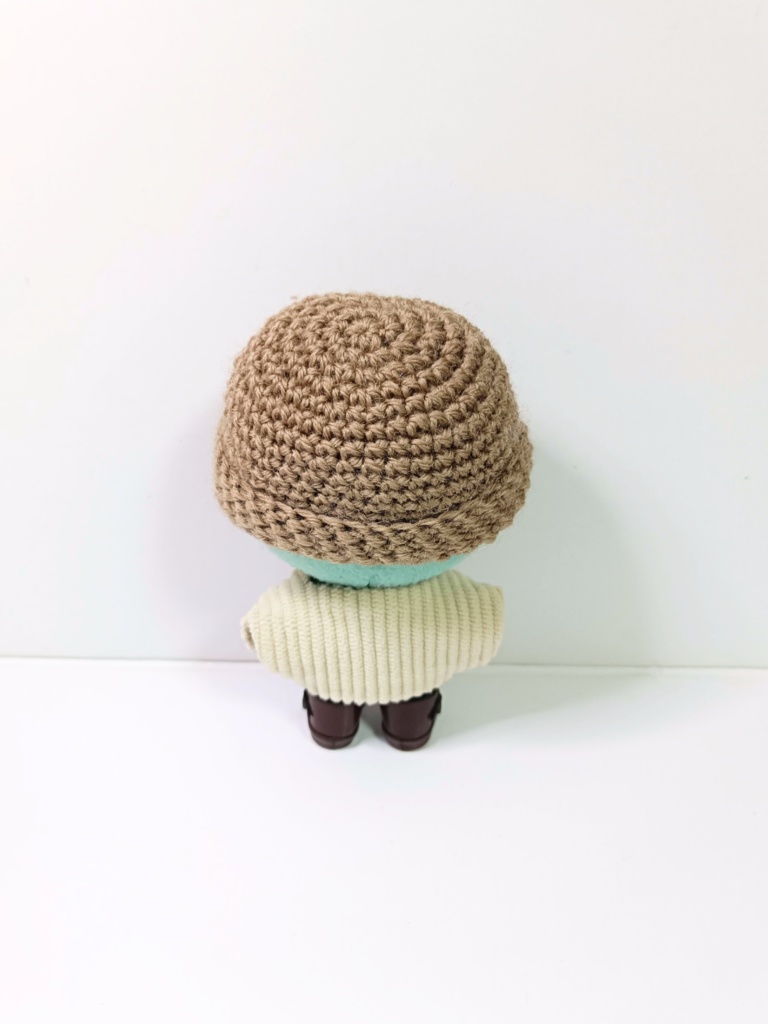 10cmぬい服 ニット帽&チェックコーデセット~part2~