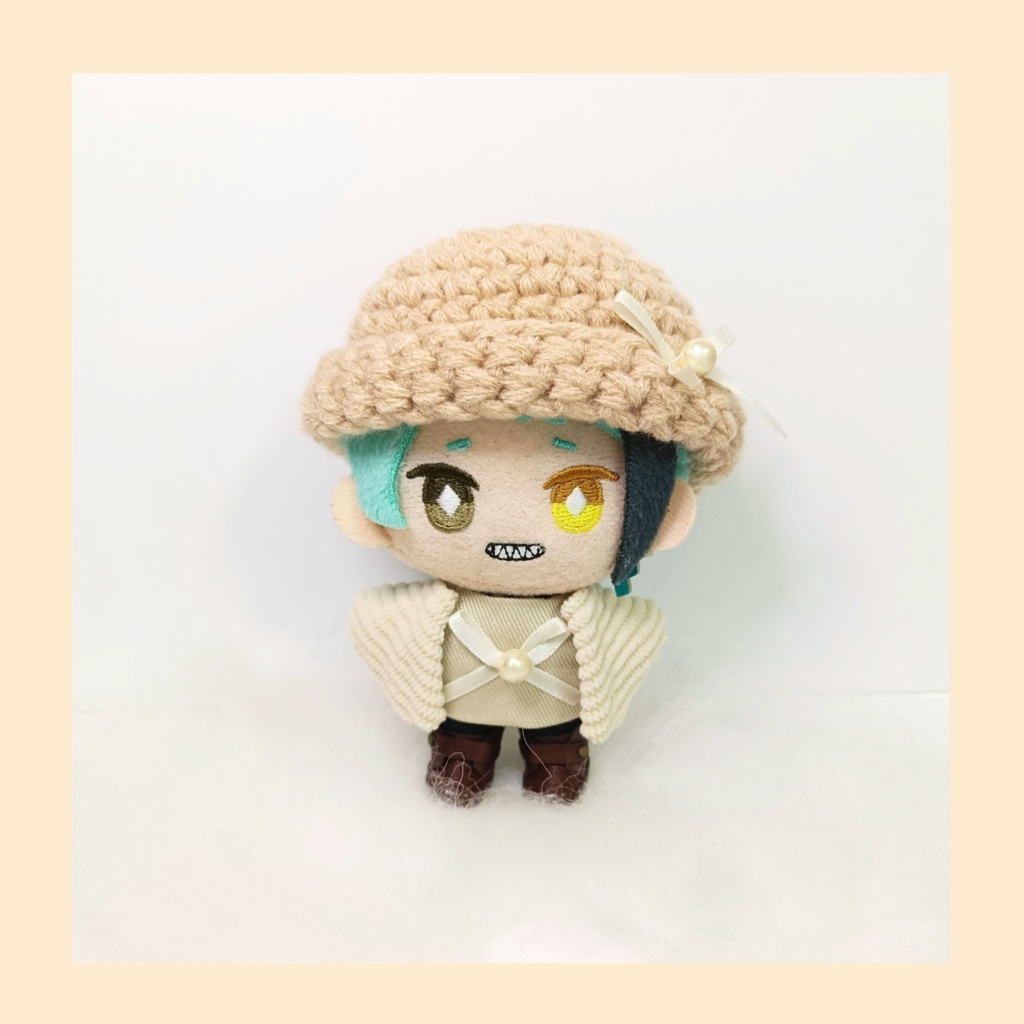 10cmぬい服 コットンパールリボンコーデセット