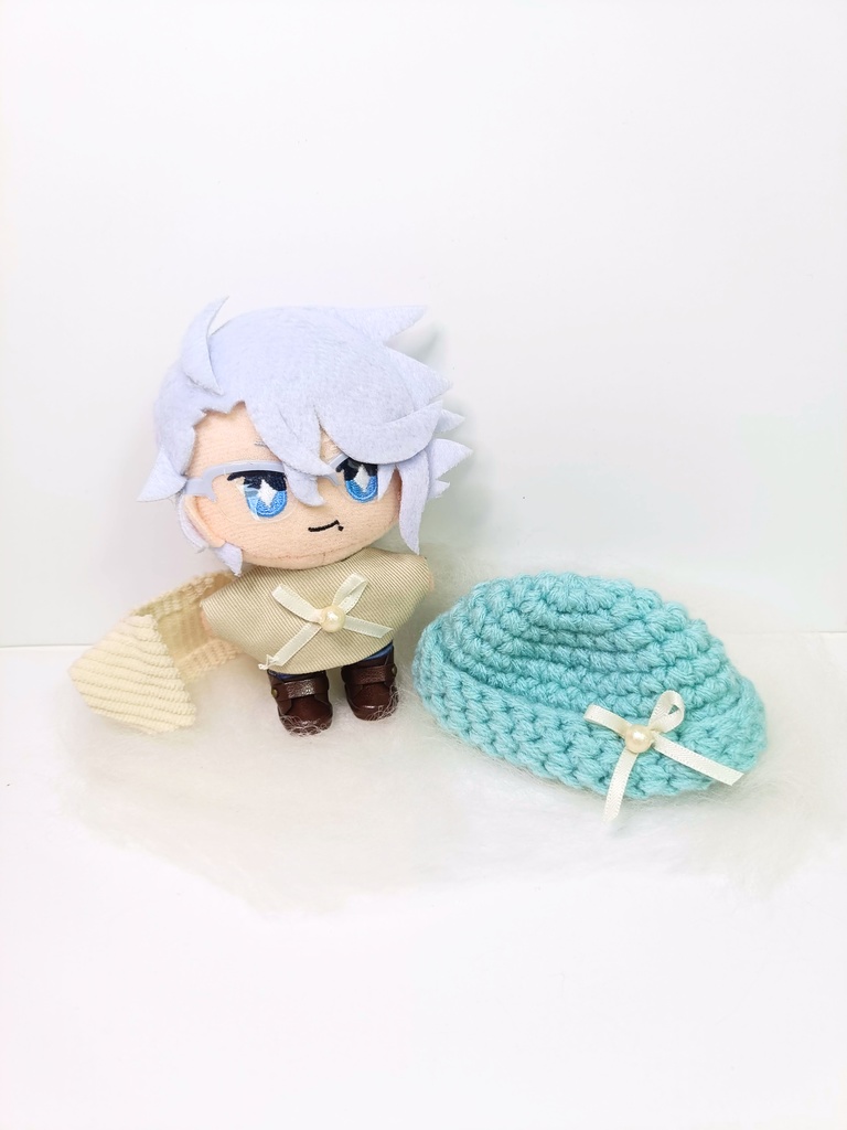 10cmぬい服 コットンパールリボンコーデセット