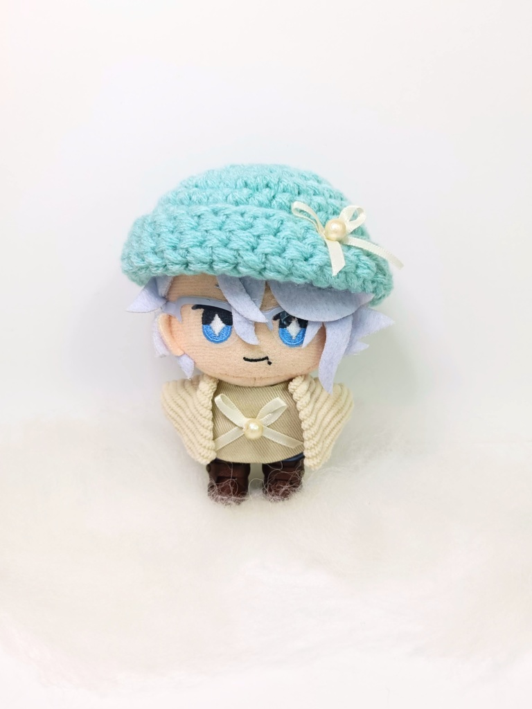 10cmぬい服 コットンパールリボンコーデセット