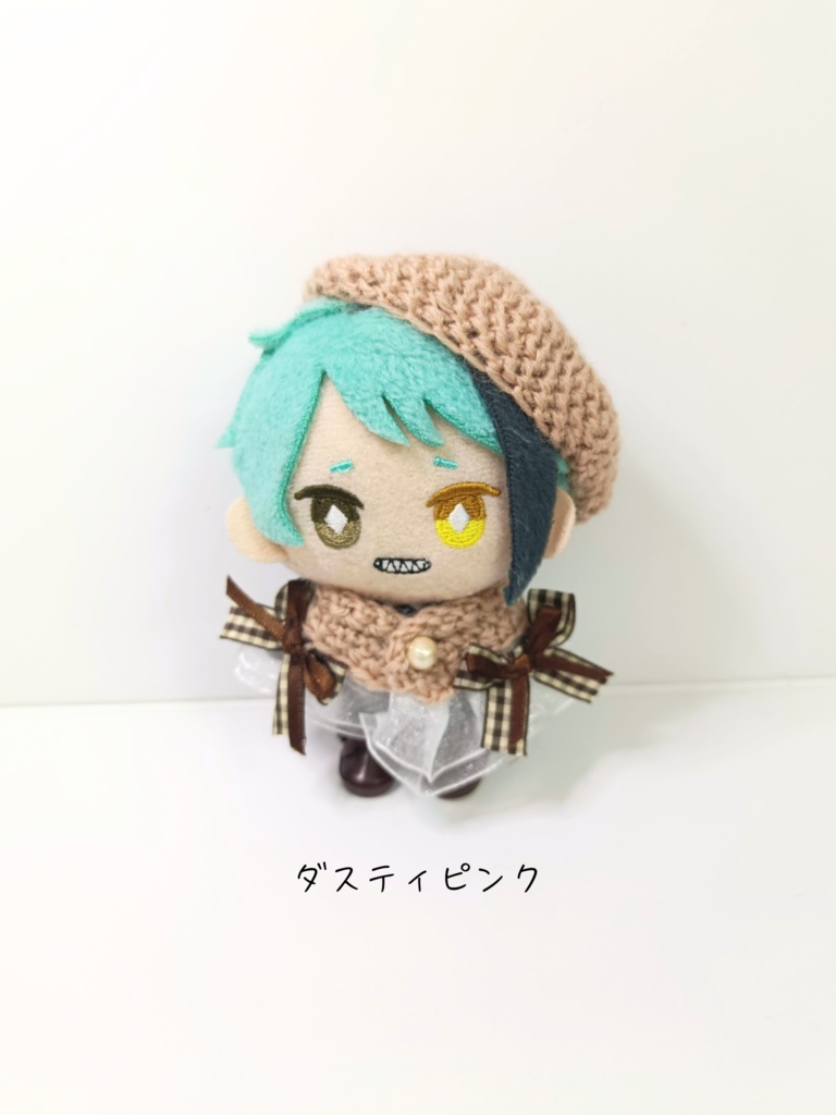 10cmぬい服 ダブルリボンケープ&ベレーセット~part2~