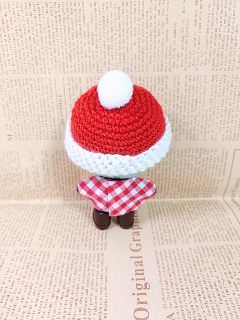 10cmぬい服 サンタさんハット