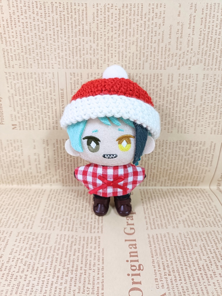 10cmぬい服 サンタさんハット