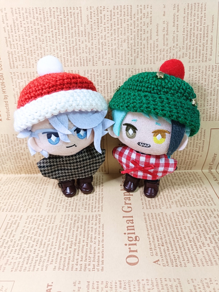 10cmぬい服 クリスマスツリーハット