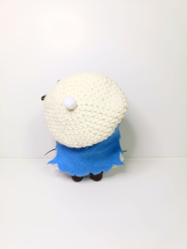 10cmぬい服 ホワイトクリスマスケープ&ベレーセット