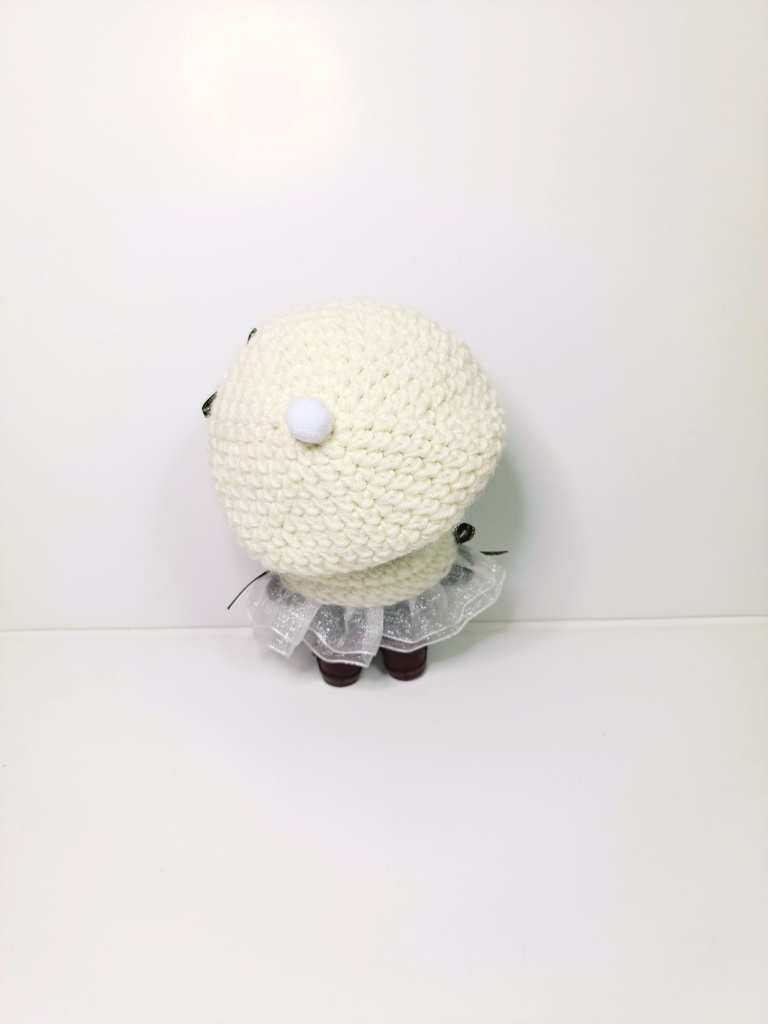 10cmぬい服 ホワイトクリスマスケープ&ベレーセット