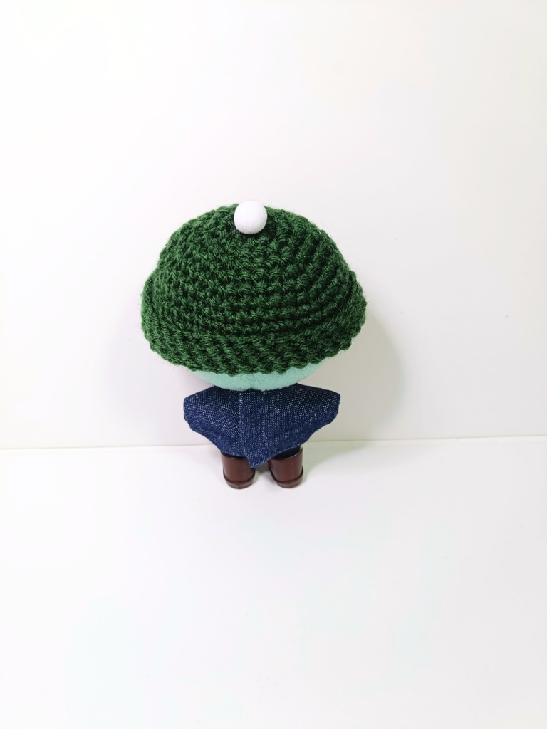 10cmぬい服 クリスマスニット帽