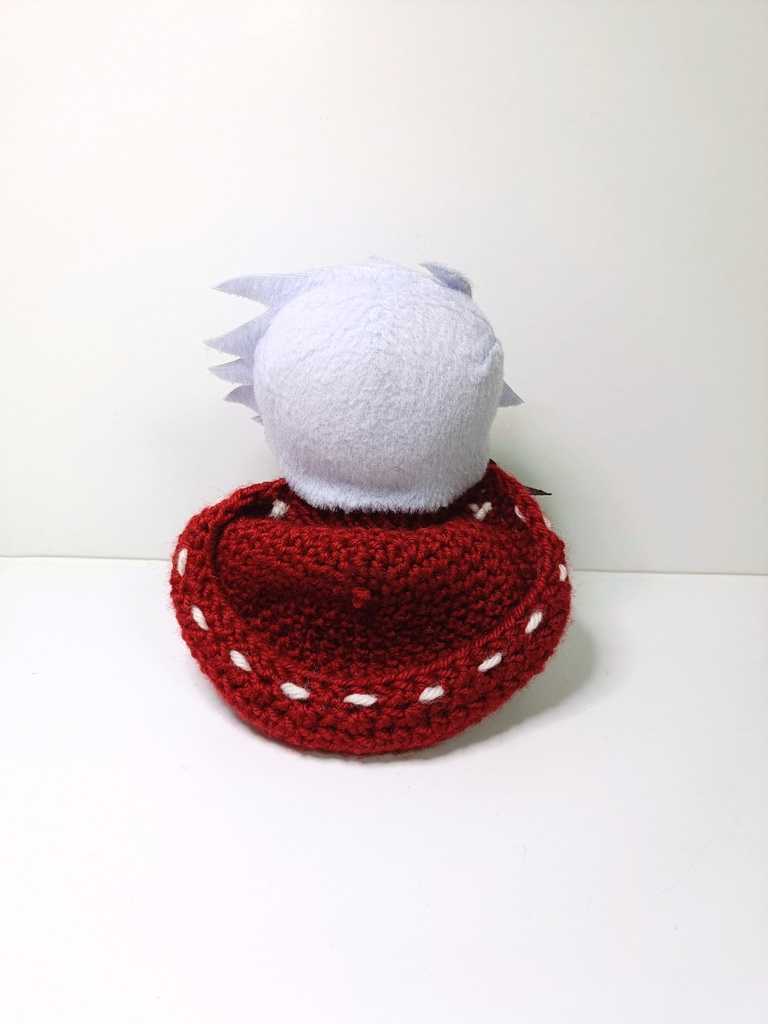 10cmぬい服 赤ずきんフードケープ