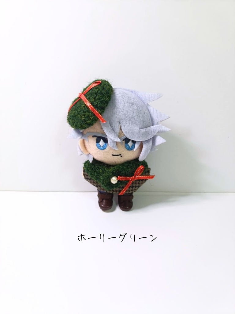 10cmぬい服 クリスマスマフラー&ベレー2025