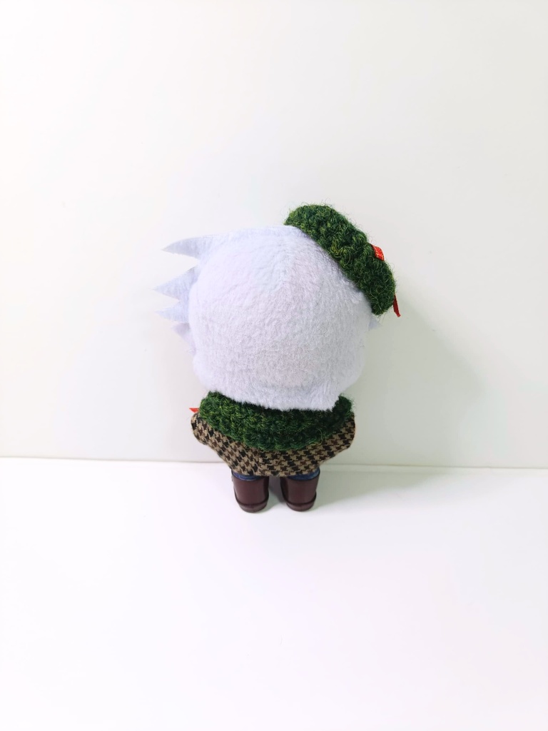 10cmぬい服 クリスマスマフラー&ベレー2025