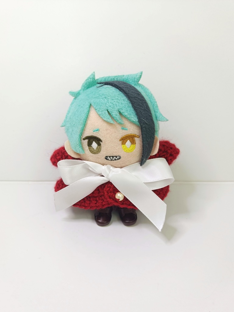 10cmぬい服 シンプルきれいめフードケープ