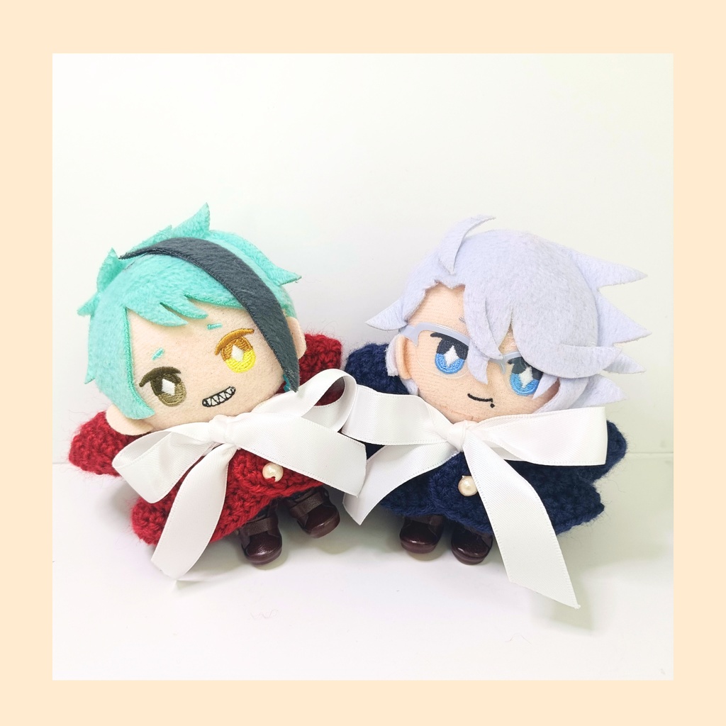 10cmぬい服 シンプルきれいめフードケープ