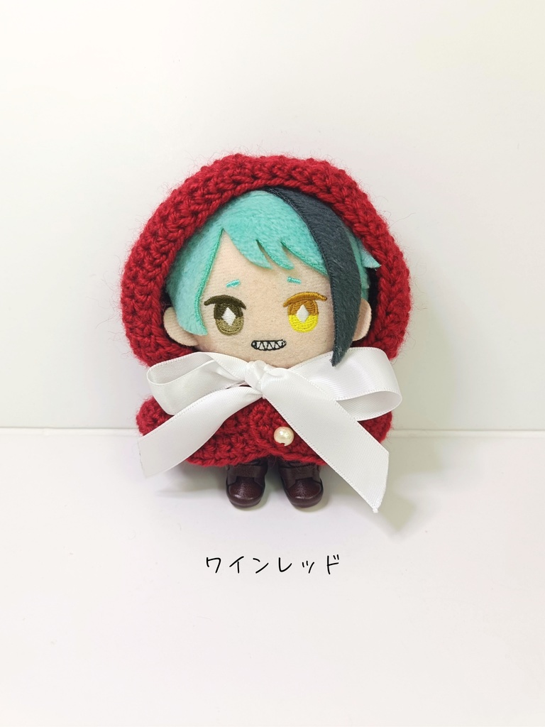 10cmぬい服 シンプルきれいめフードケープ