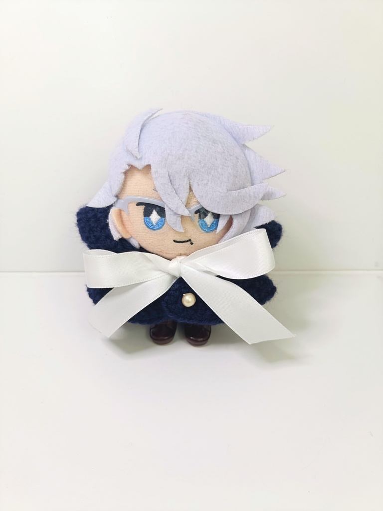 10cmぬい服 シンプルきれいめフードケープ