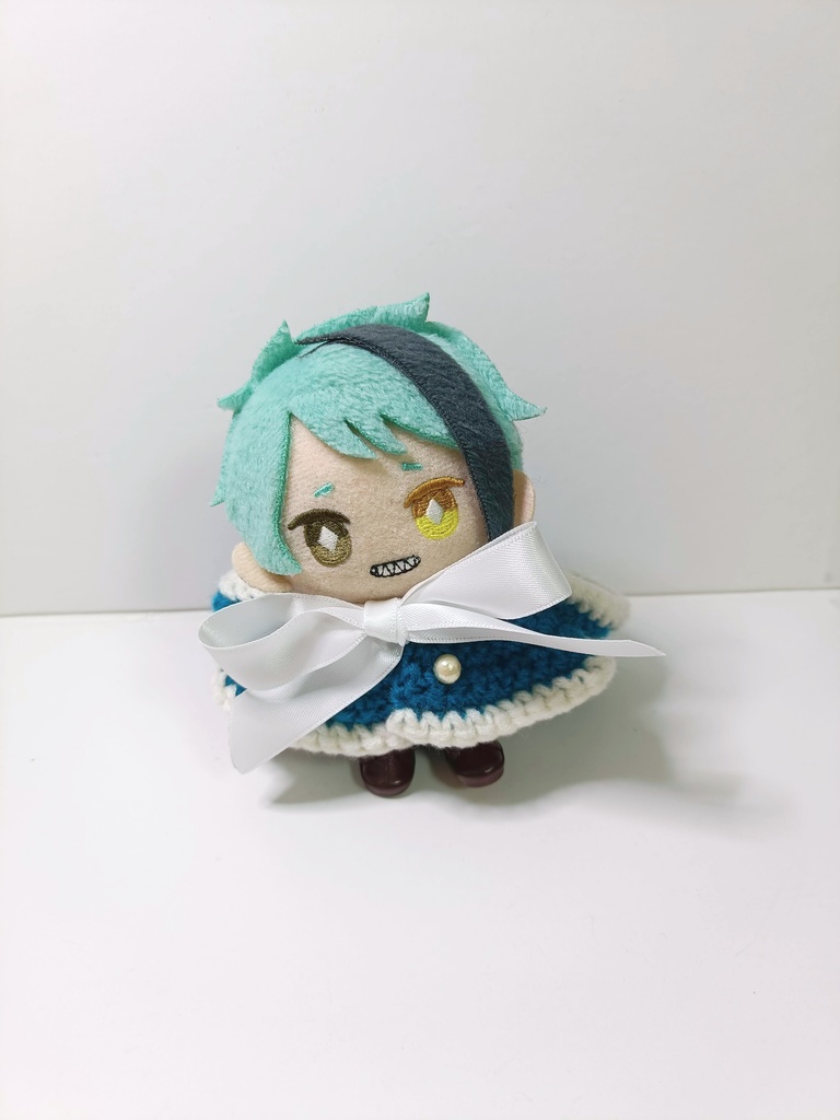 10cmぬい服 ウィンターマリンフードケープ