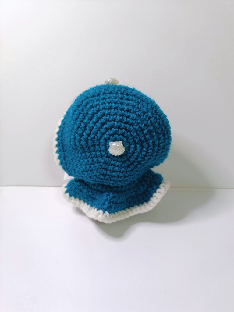 10cmぬい服 ウィンターマリンフードケープ