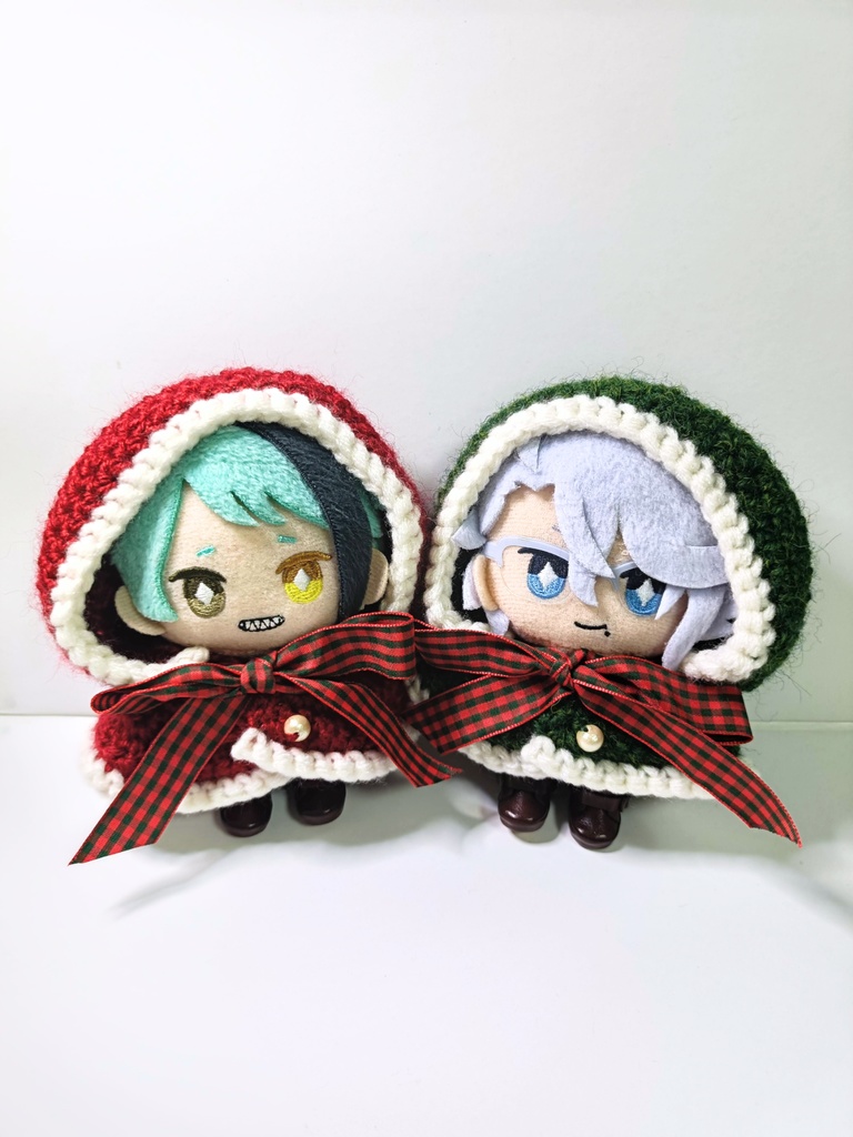 10cmぬい服 クリスマスフードケープ2025